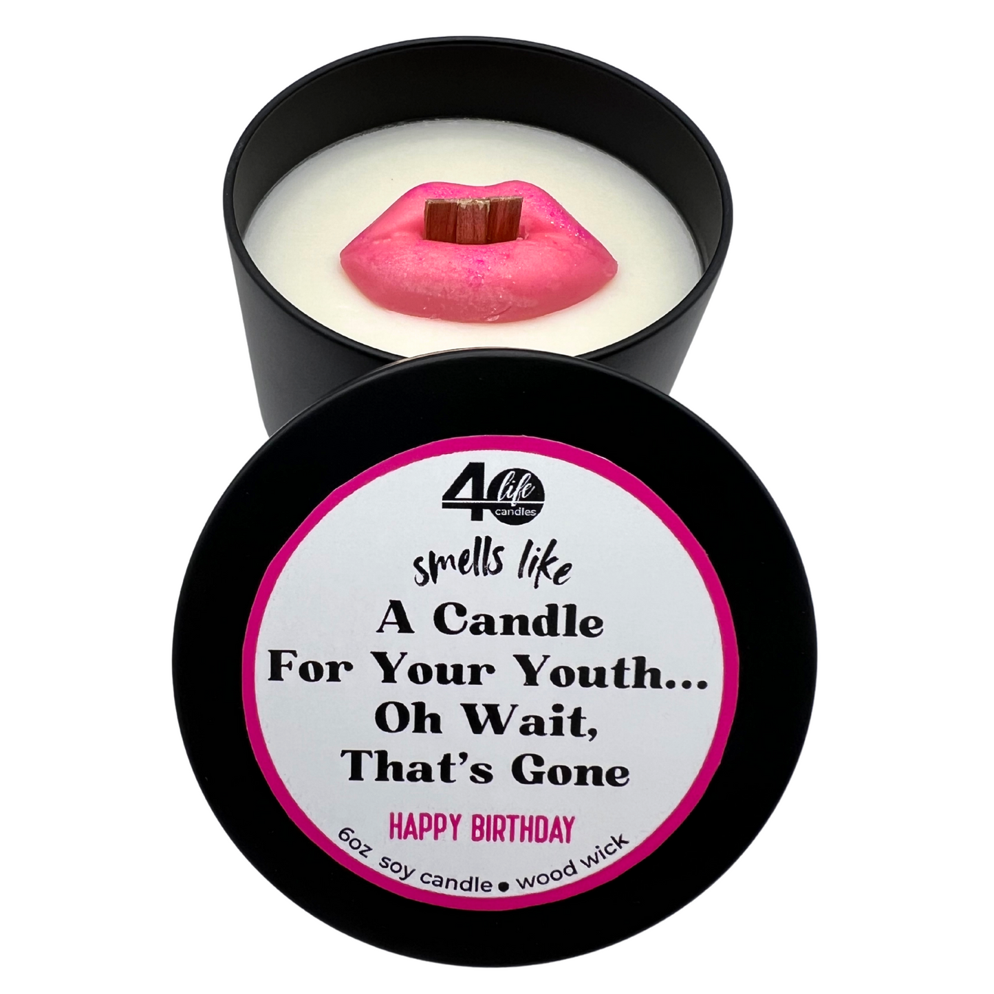 A Candle For Your Youth Wood Wick Soy Candle