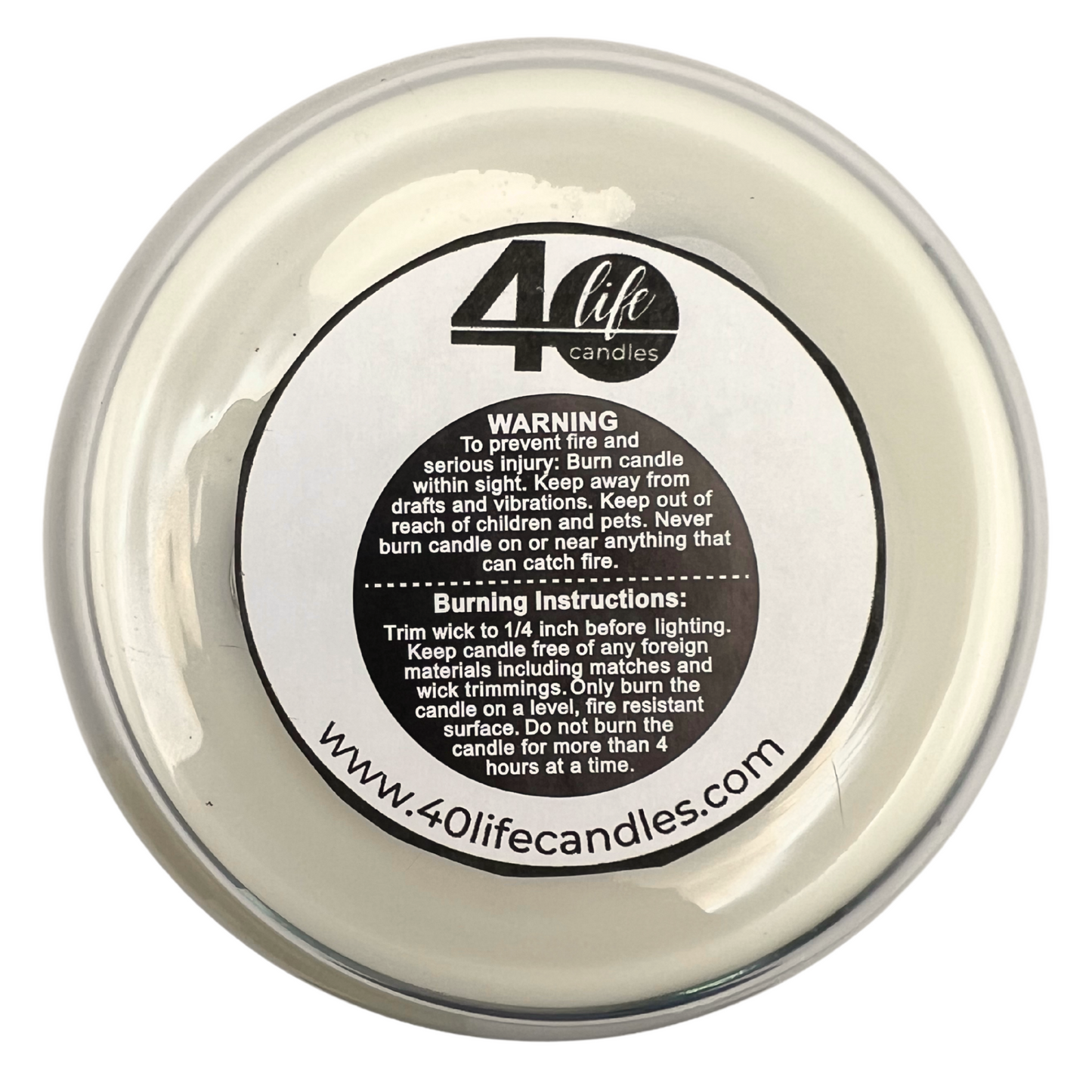 Soy candle burning instructions