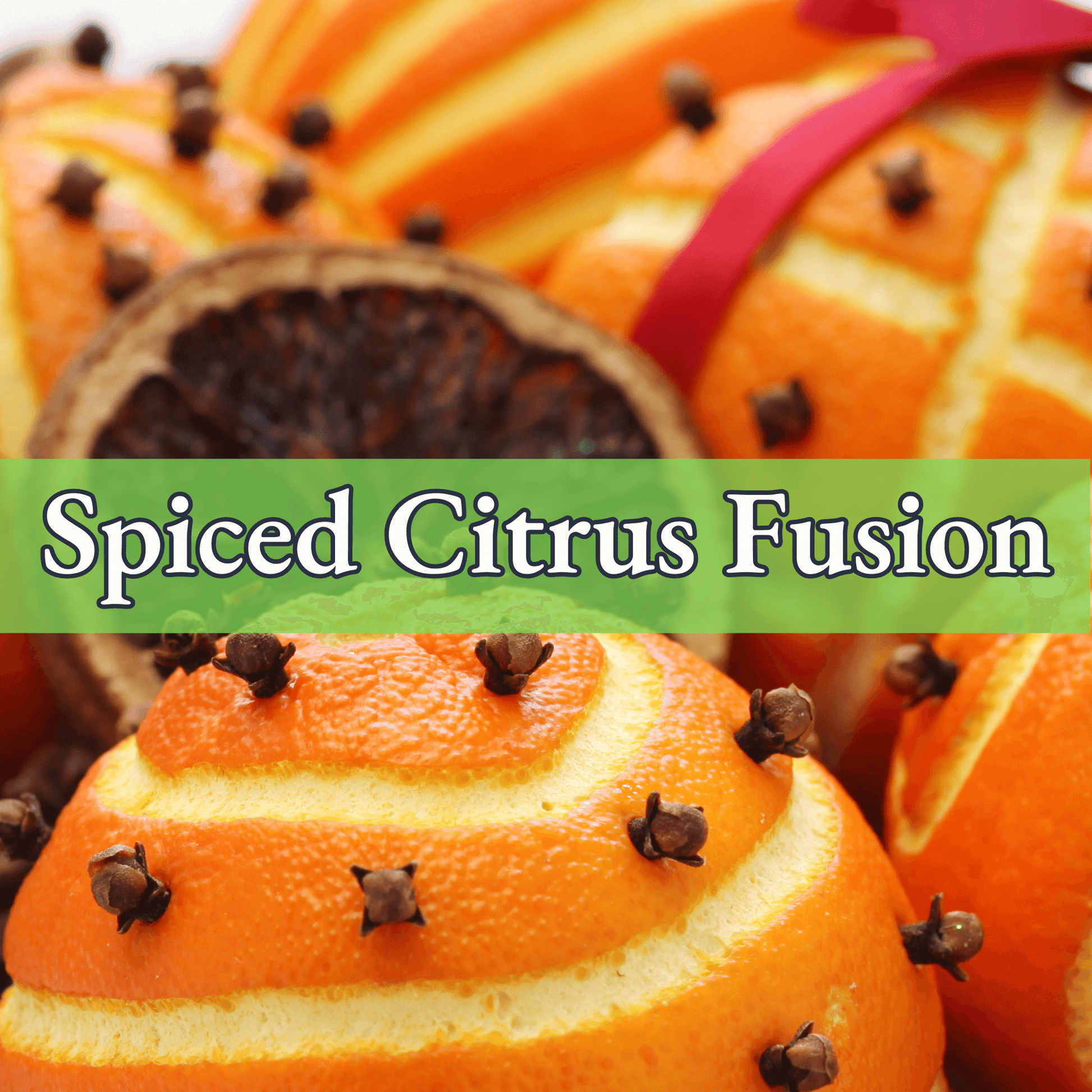 Spiced Citrus Fusion Scent with oranges and peppercorns