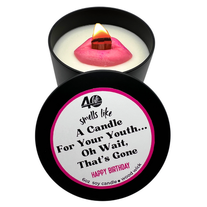 A Candle For Your Youth Wood Wick Soy Candle