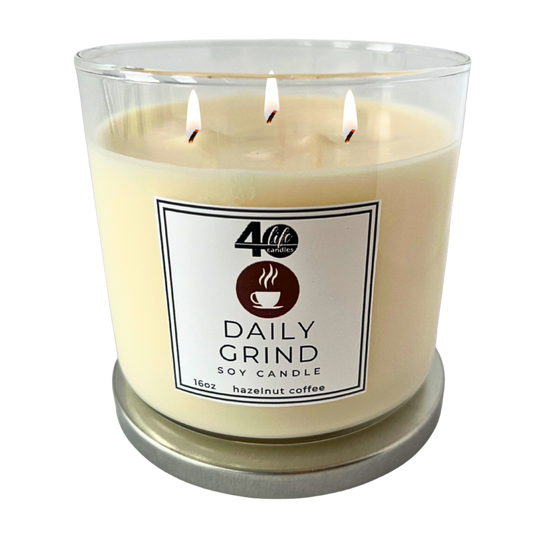 Daily Grind 3-Wick Soy Candle