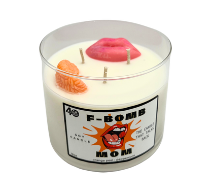 F-Bomb Mom 3-Wick Soy Candle