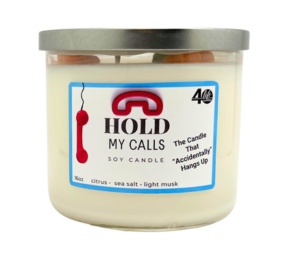 Hold My Calls 3-Wick Soy Candle