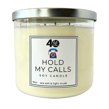 Hold My Calls 3-wick soy candle