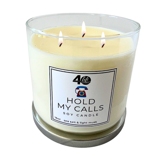 Hold My Calls 3-Wick Soy Candle