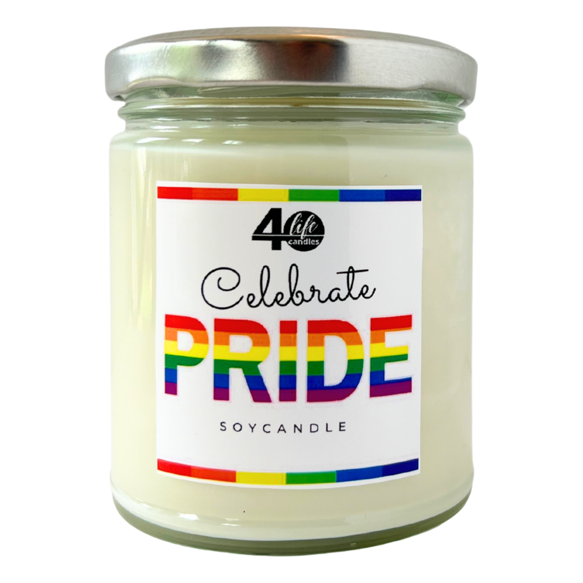 Pride soy candle