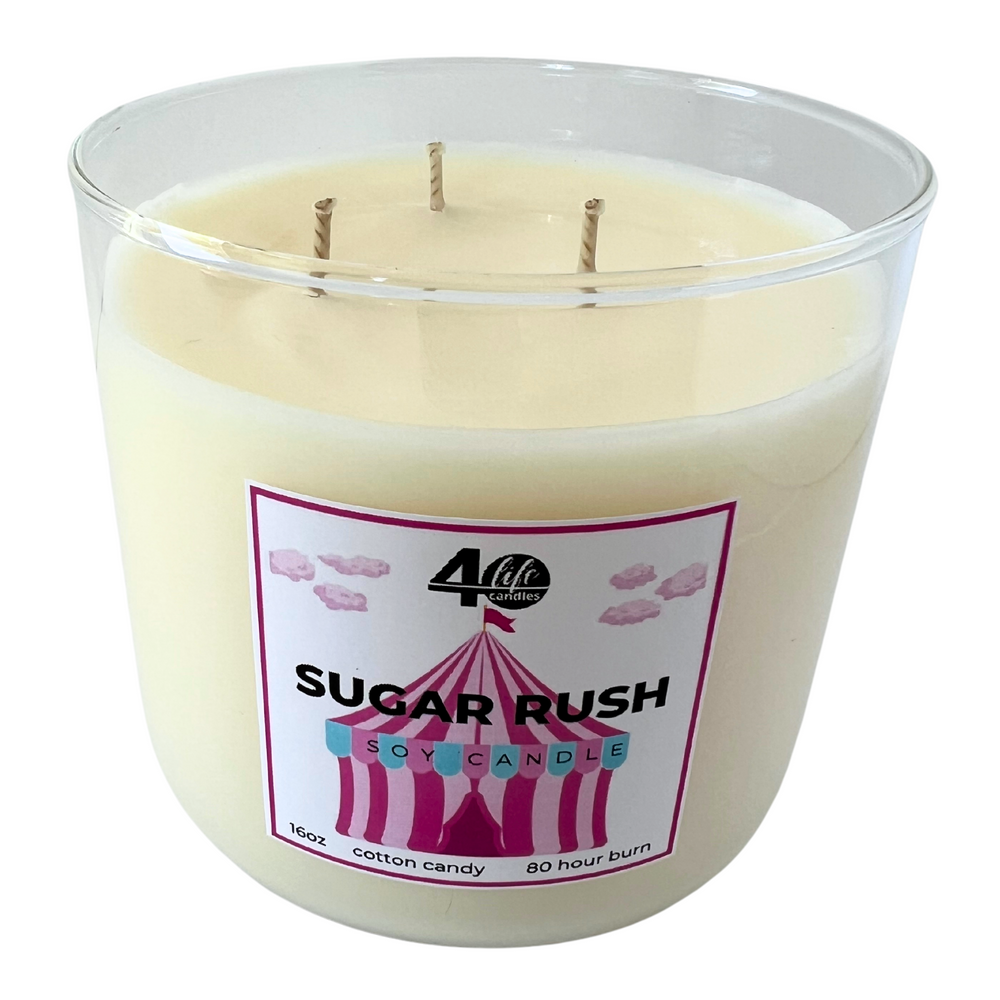 Sugar Rush 3-Wick Soy Candle